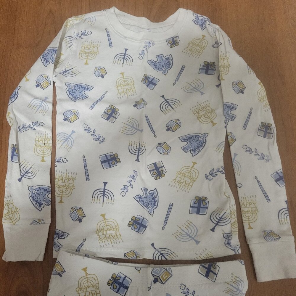 Youth Hanukkah pyjamas, 2 piece.